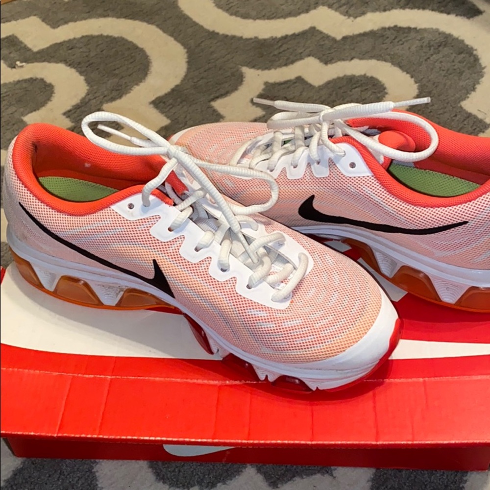 Womens pink and orange nikes